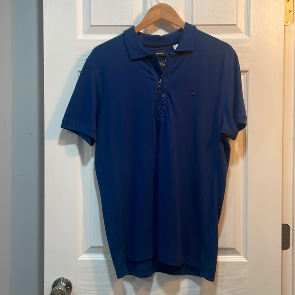 Diesel Blue Polo Shirt